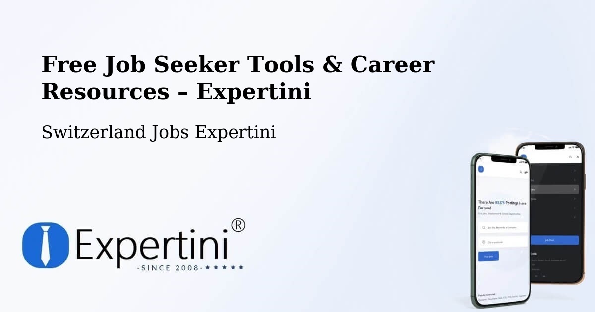 Free Job Seeker Tools & Career Resources – Nidau - Nidau, Switzerland Jobs Expertini