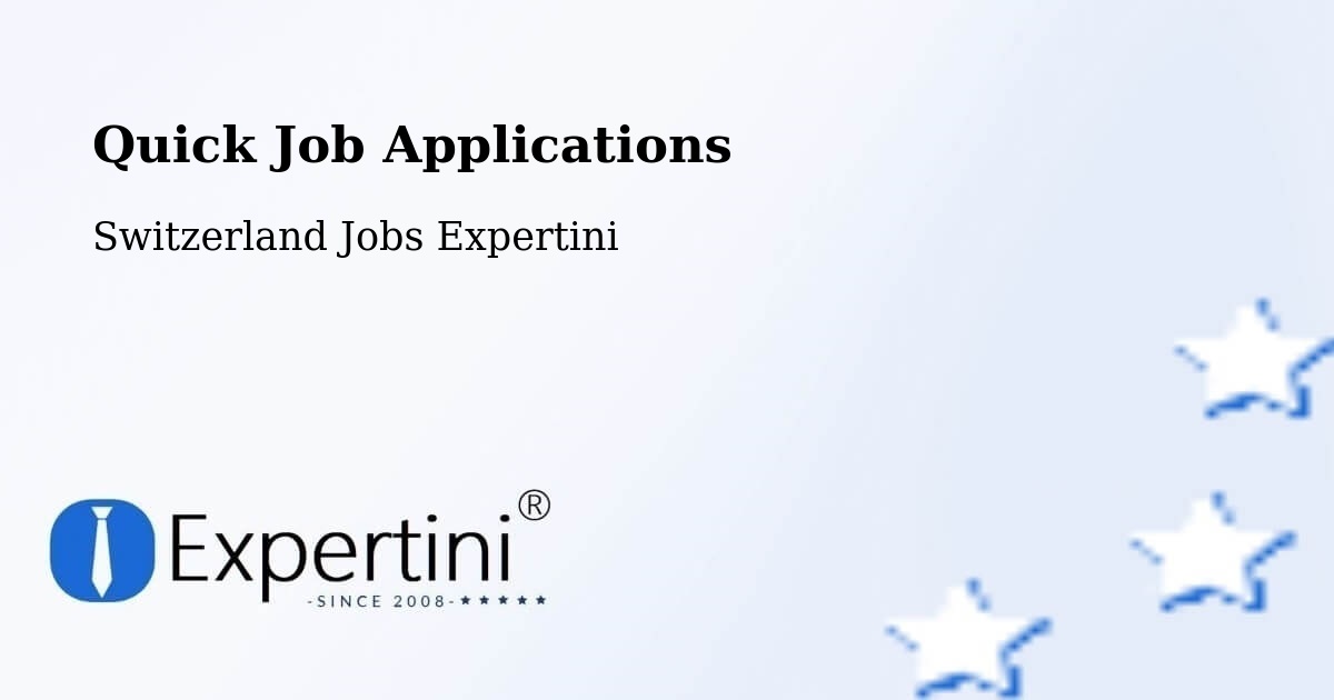 Quick Apply Feature – Nidau - Switzerland Jobs Expertini